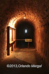 The dungeon at Fort San Cristóbal, Old San Juan, Puerto Rico