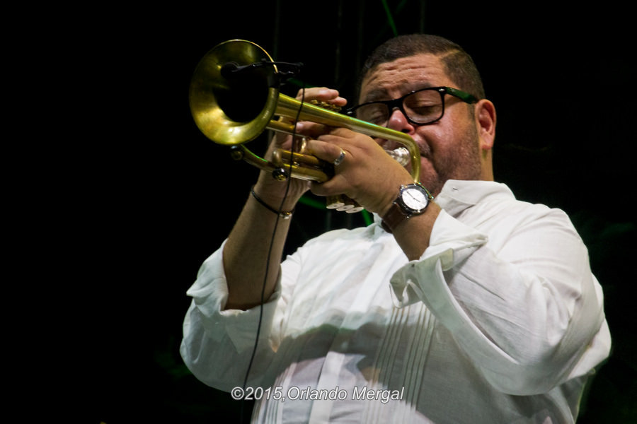 Julito Alvarado at the Puerto Rico Heineken Jazzfest 2015