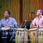 William “Kachiro” Thompson and Enrique Serrano at the Puerto Rico Heineken Jazzfest 2015