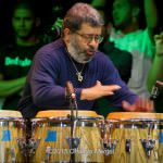 Giovanni Hidalgo at the Puerto Rico Heineken Jazzfest 2015