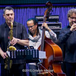 Ralph Bowen, Michael Bowie and Alexander Sipiagin at the Puerto Rico Heineken Jazzfest 2015