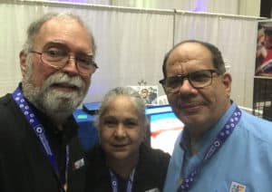 Zory and I with Tomás Ramírez, President of the Puerto Rico Parador Owners Association, Cabo Rojo Puerto Rico