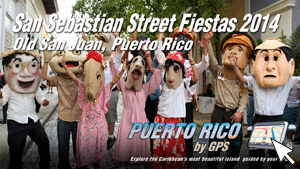 San Sebastian Street Fiestas 2014, Old San Juan, Puerto Rico