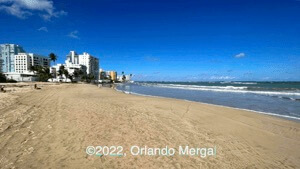 Casa Cuba beach looking west. | Balneario de Carolina, The Best Beach Near San Juan | Puerto Rico By GPS