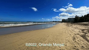 Casa Cuba beach looking east. | Balneario de Carolina, The Best Beach Near San Juan | Puerto Rico By GPS