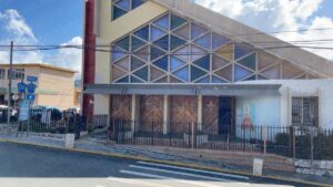 Holy Spirit Parish (wide view) | A Friday in Aguas Buenas | Puerto Rico By GPS