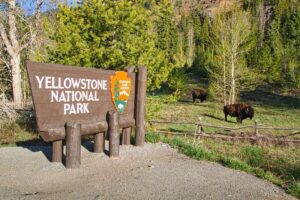 Yellowstone National Park South Entrance | Wyoming, USA | Puerto Rico By GPS