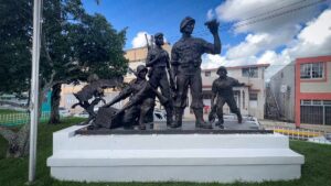 Veterans Monument at Adelina Cintrón Square, Patillas, PR | Patillas Puerto Rico Green, Rocky & Cool | Puerto Rico By GPS